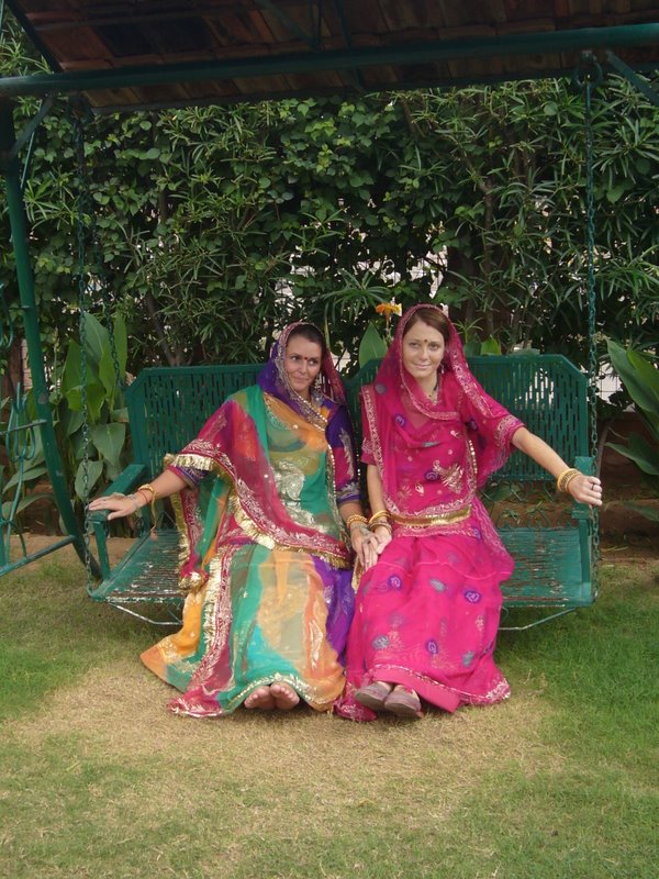 Travel - India - Rajasthan - Jodhpur - Newspaper Photoshoot - The Swing